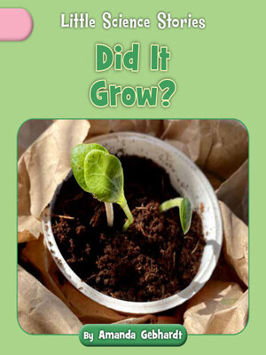 cover image of Did It Grow?